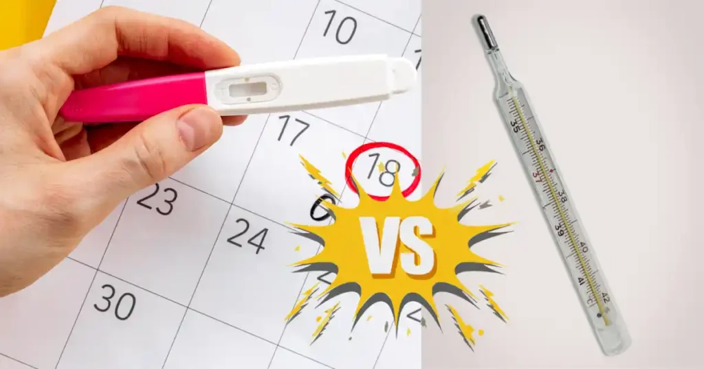 Ovulation Calculator vs Basal Body Temperature
